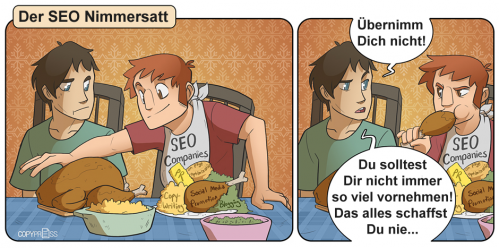 Der SEO Nimmersatt