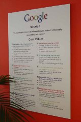 Google Core Values                            