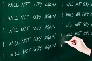 I will not copy again