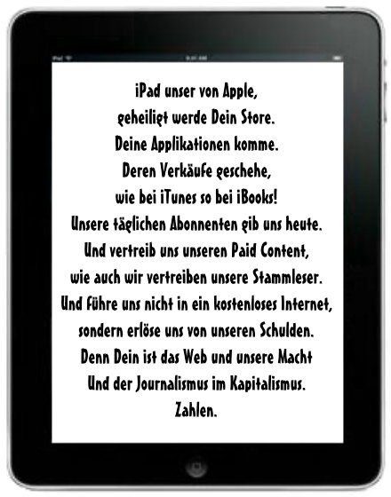 Das iPadunser Das iPadunser