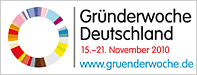 Logo der Gründerwoche 2010
