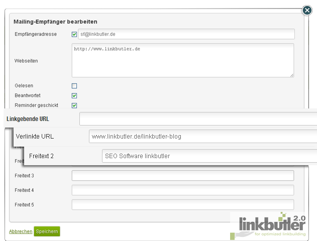 linkbutler Mailingliste linkbutler Mailingliste