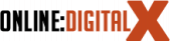 Online Digital X Logo
